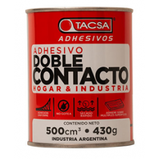 ADHESIVO DE CONTACTO 500CC (430GR)-TACSA