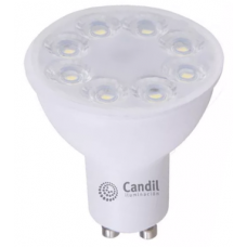 LAMPARA LED DICROICA 07 W. 3000 K. GU10-CANDIL